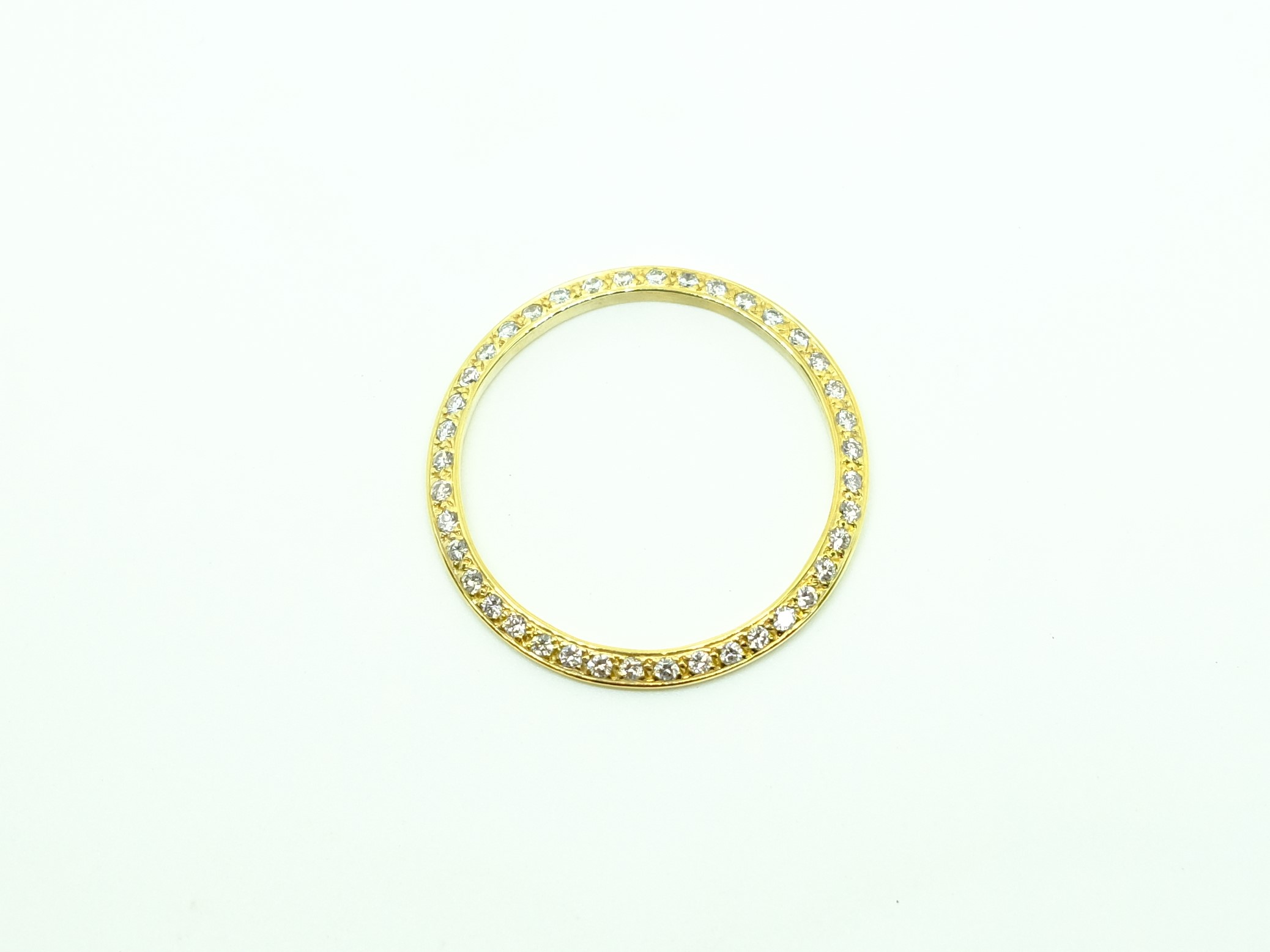 18K YG BOY DIA WATCH BEZEL
