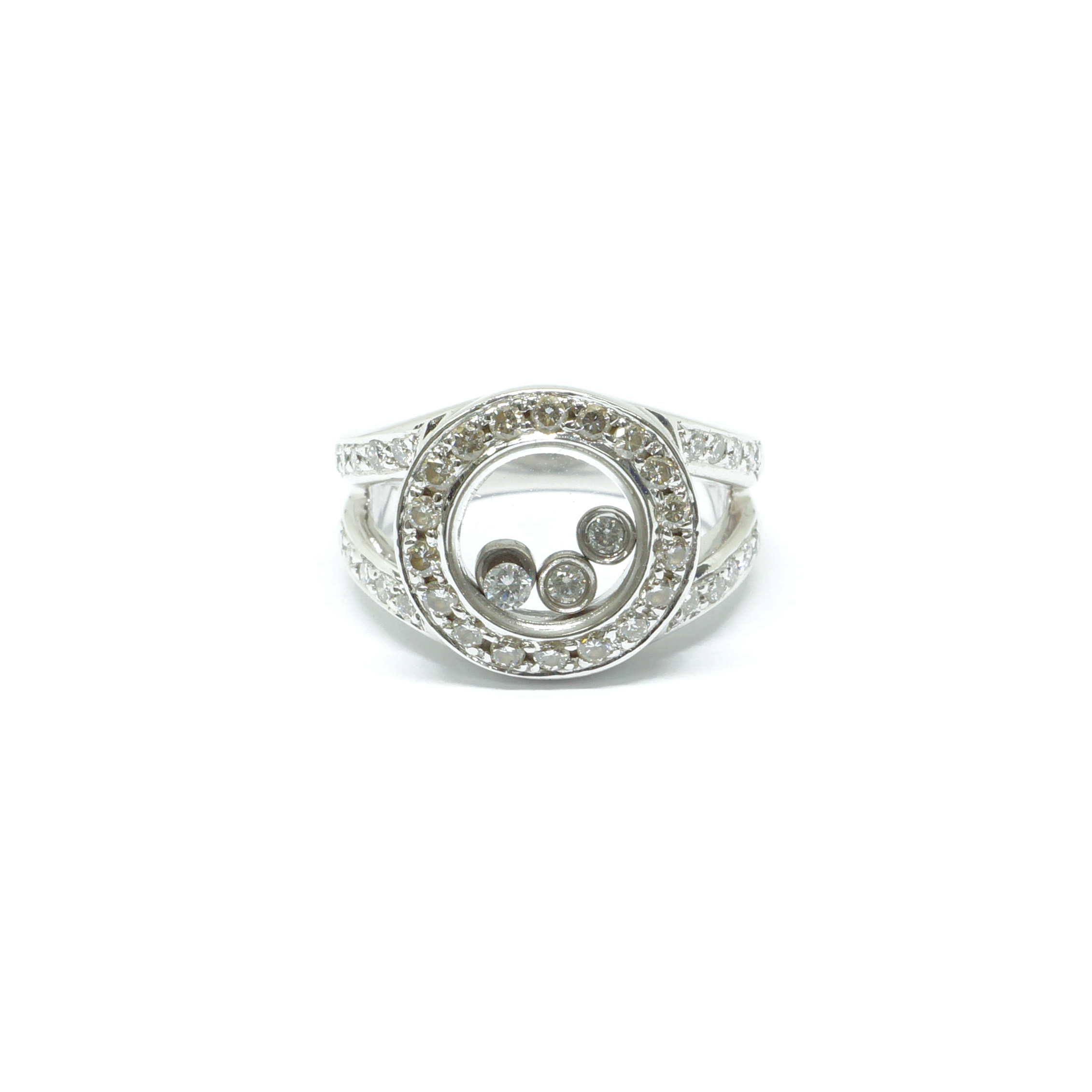 18K WG Diamond Ring