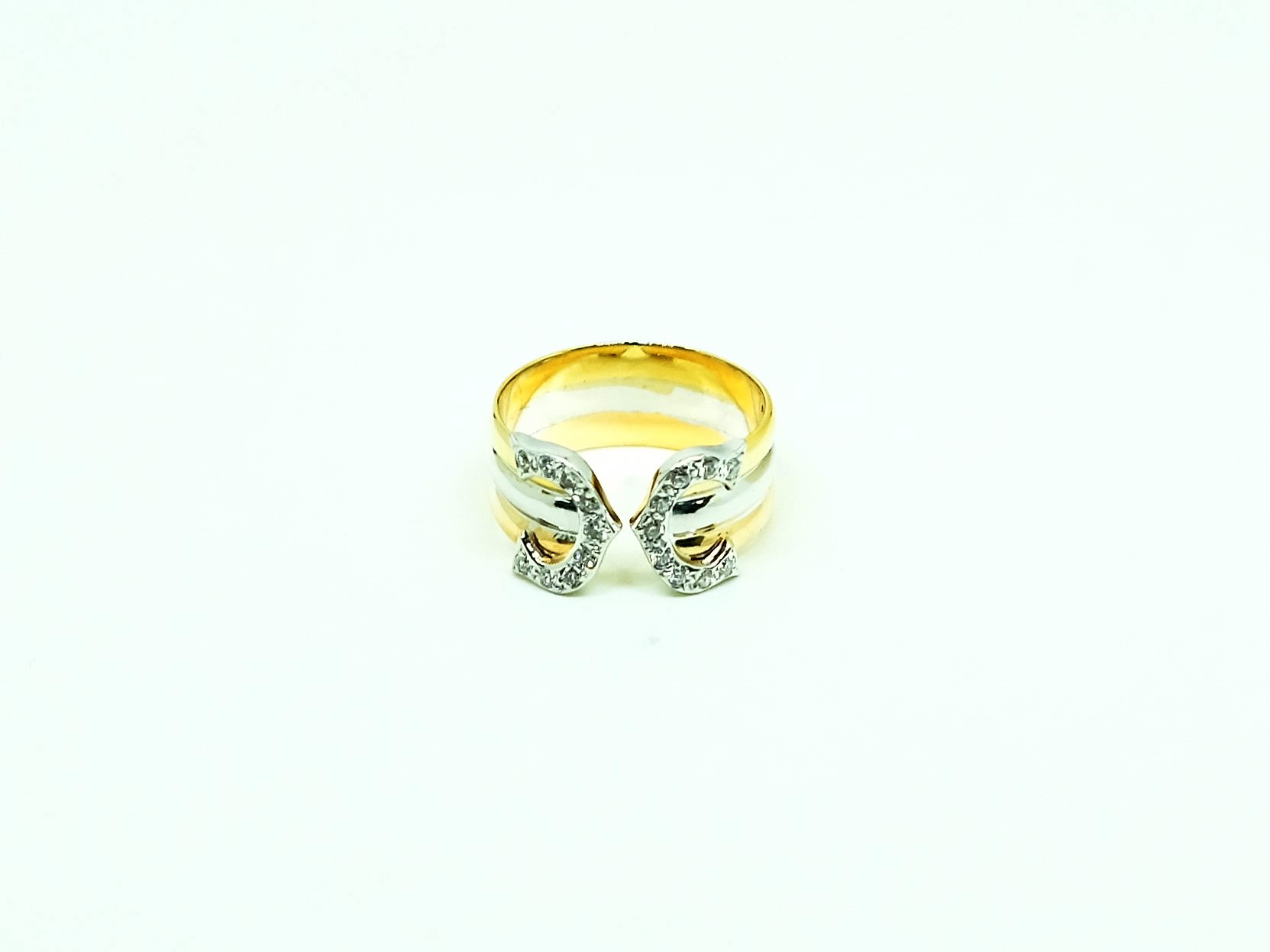 18K WG/RG/YG DIAMOND RING