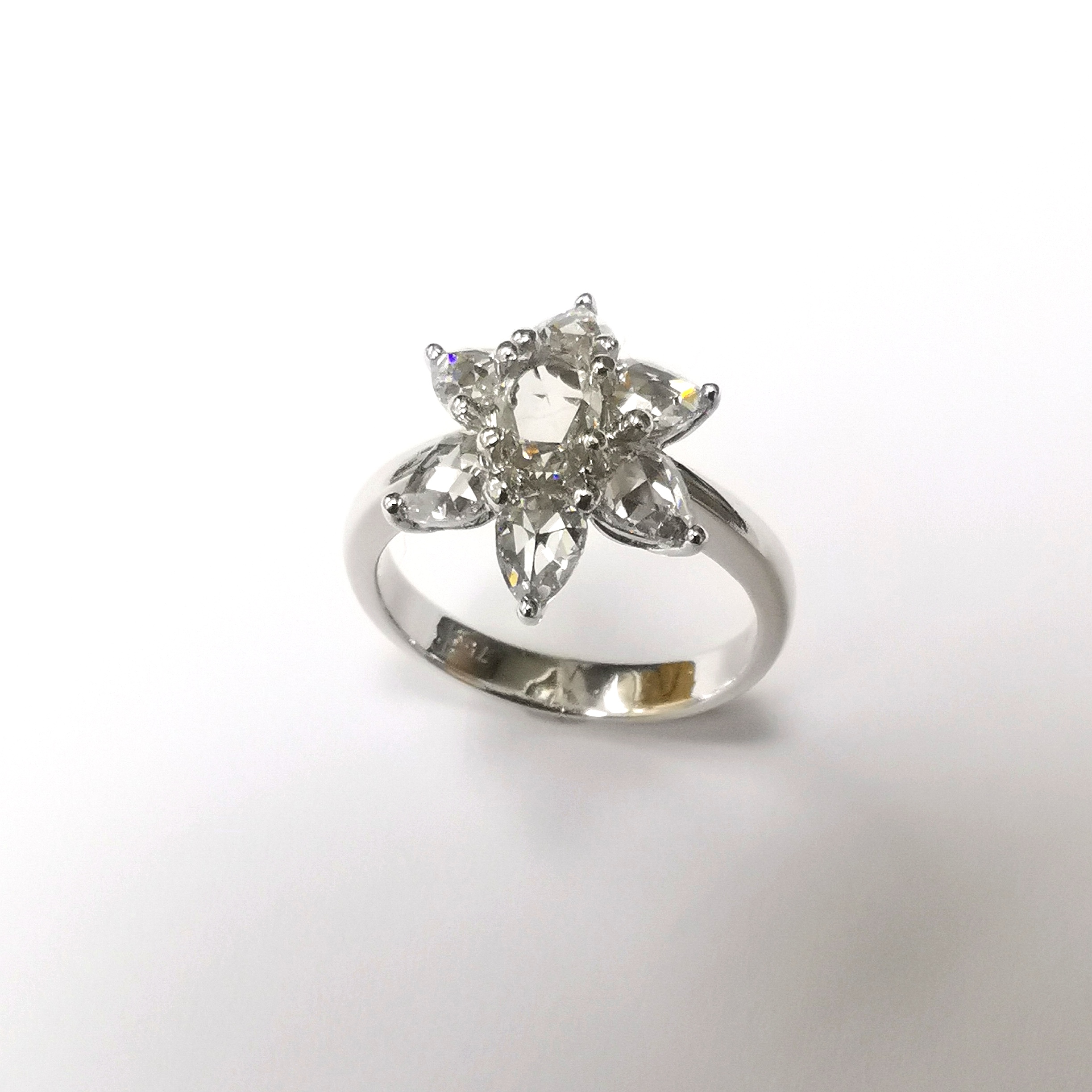 18K WG DIA RING
