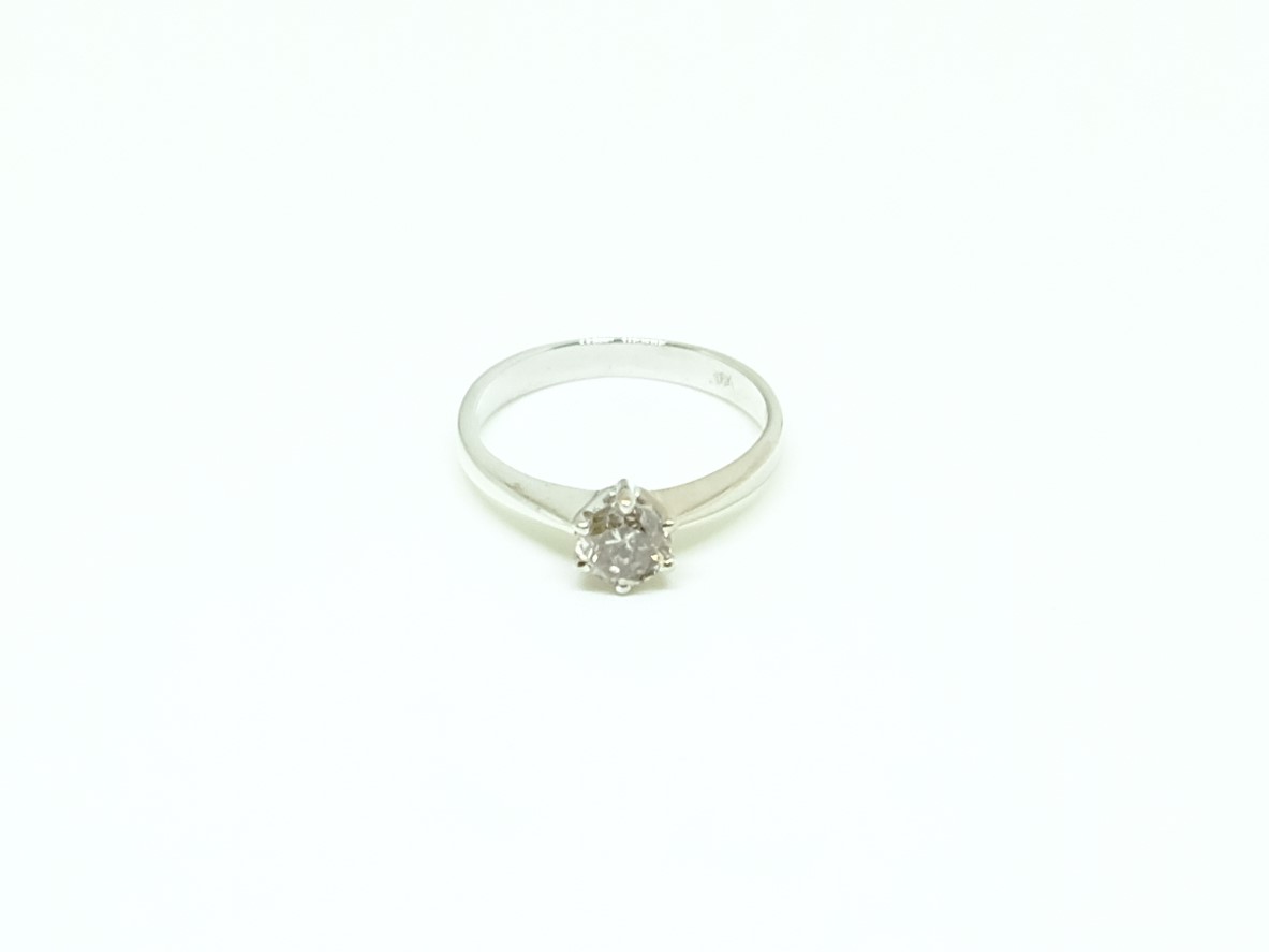 18K WG DIA RING