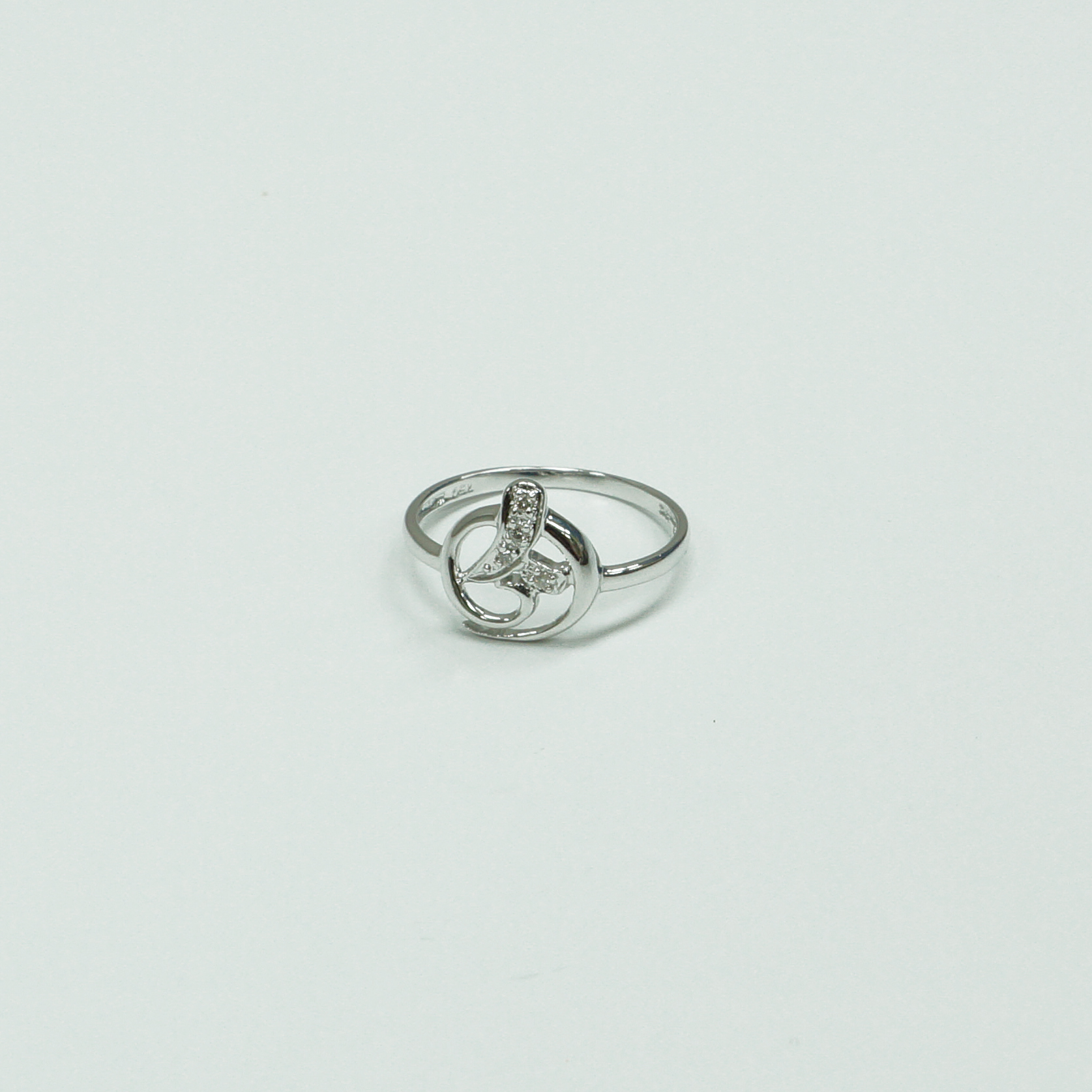 18K WG DIA RING